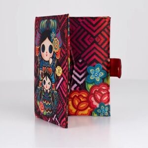Passport Holder Colorful with Doll Design from Ay Güey! - NEW